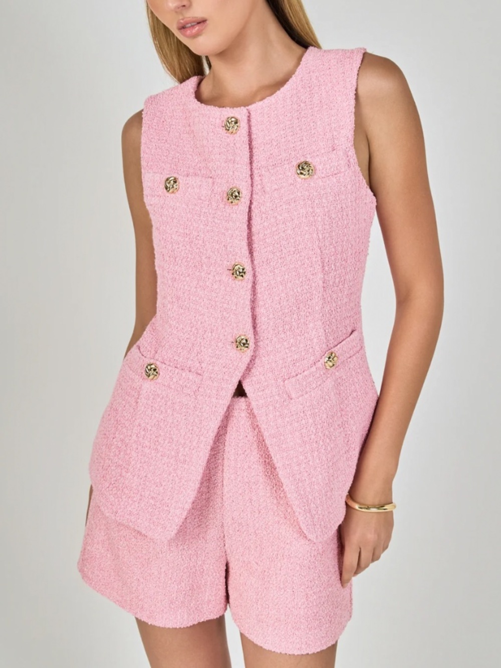 Endless rose vest and shorts